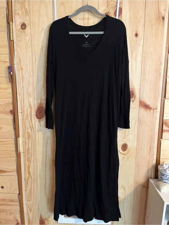 Rapsodia Dresses & Skirts - Rapsodia Peruvian Cotton Linen Knit Black Dress